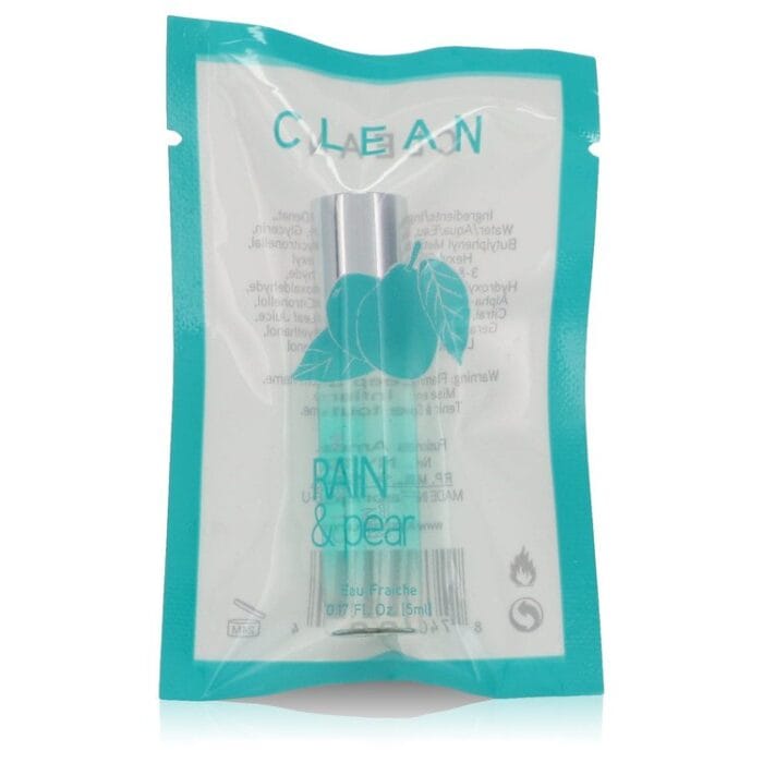 Clean Rain & Pear By Clean - Mini Eau Fraiche .17 Oz