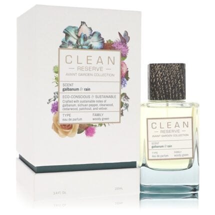 Clean Reserve Galbanum & Rain By Clean - Eau De Parfum Spray (Unisex) 3.4 Oz