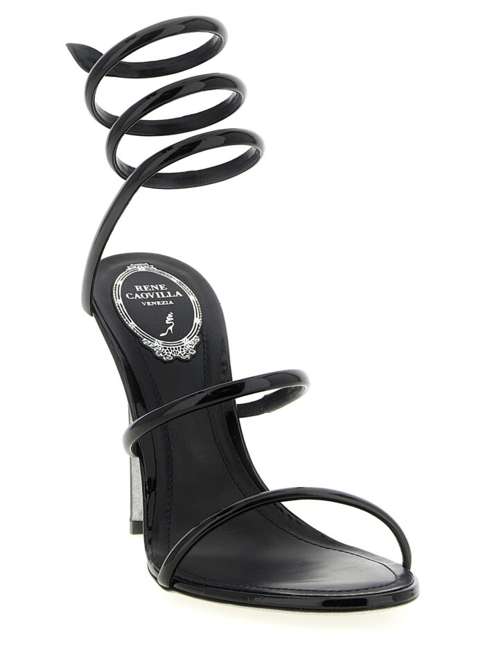 RENE CAOVILLA 'Cleo Metallic' Sandals