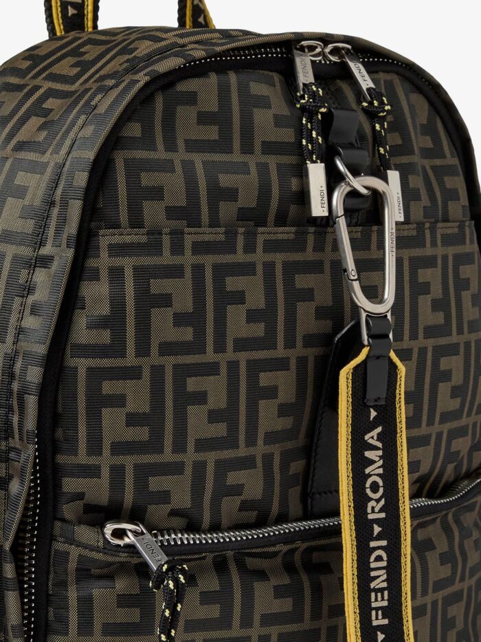 Fendi Climb FF Zucca Technical Fabric Backpack