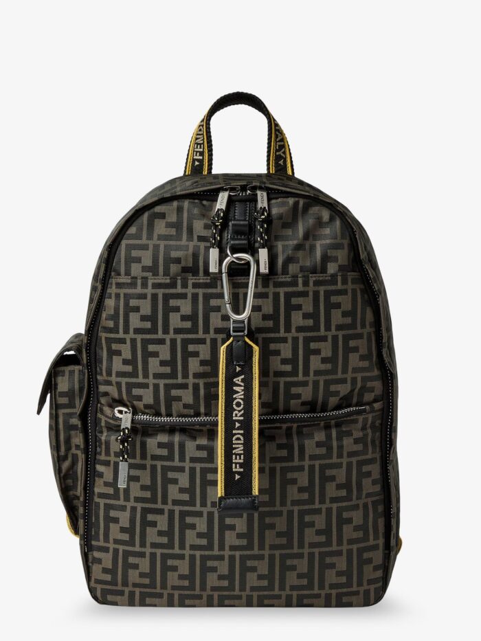 fendi climb ff zucca technical fabric backpack Fendi Climb FF Zucca Technical Fabric Backpack