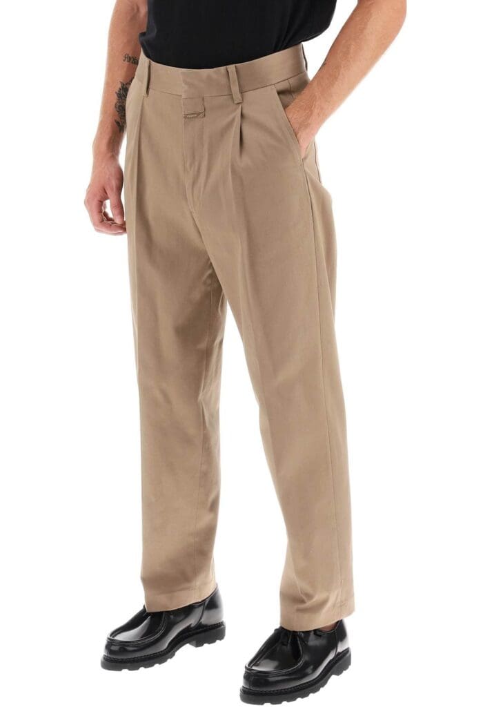 Closed 'blomberg' Loose Pants With Tapered Leg