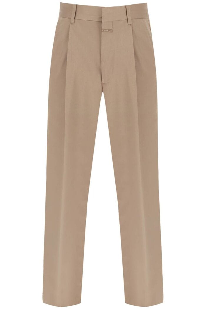 Closed 'blomberg' Loose Pants With Tapered Leg