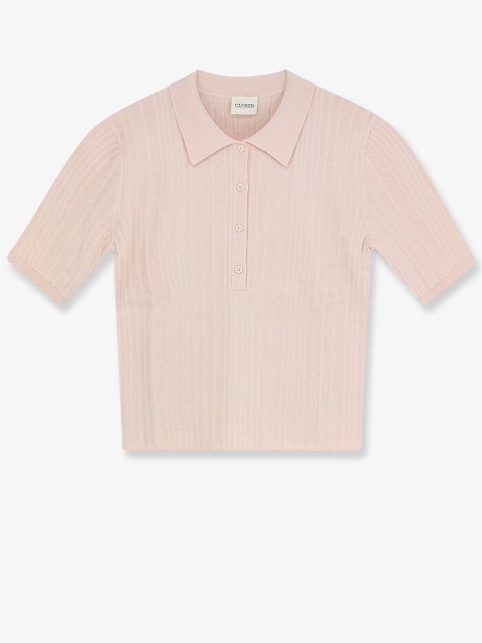 CLOSED Cotton, Cashmere And Wool Polo Shirt