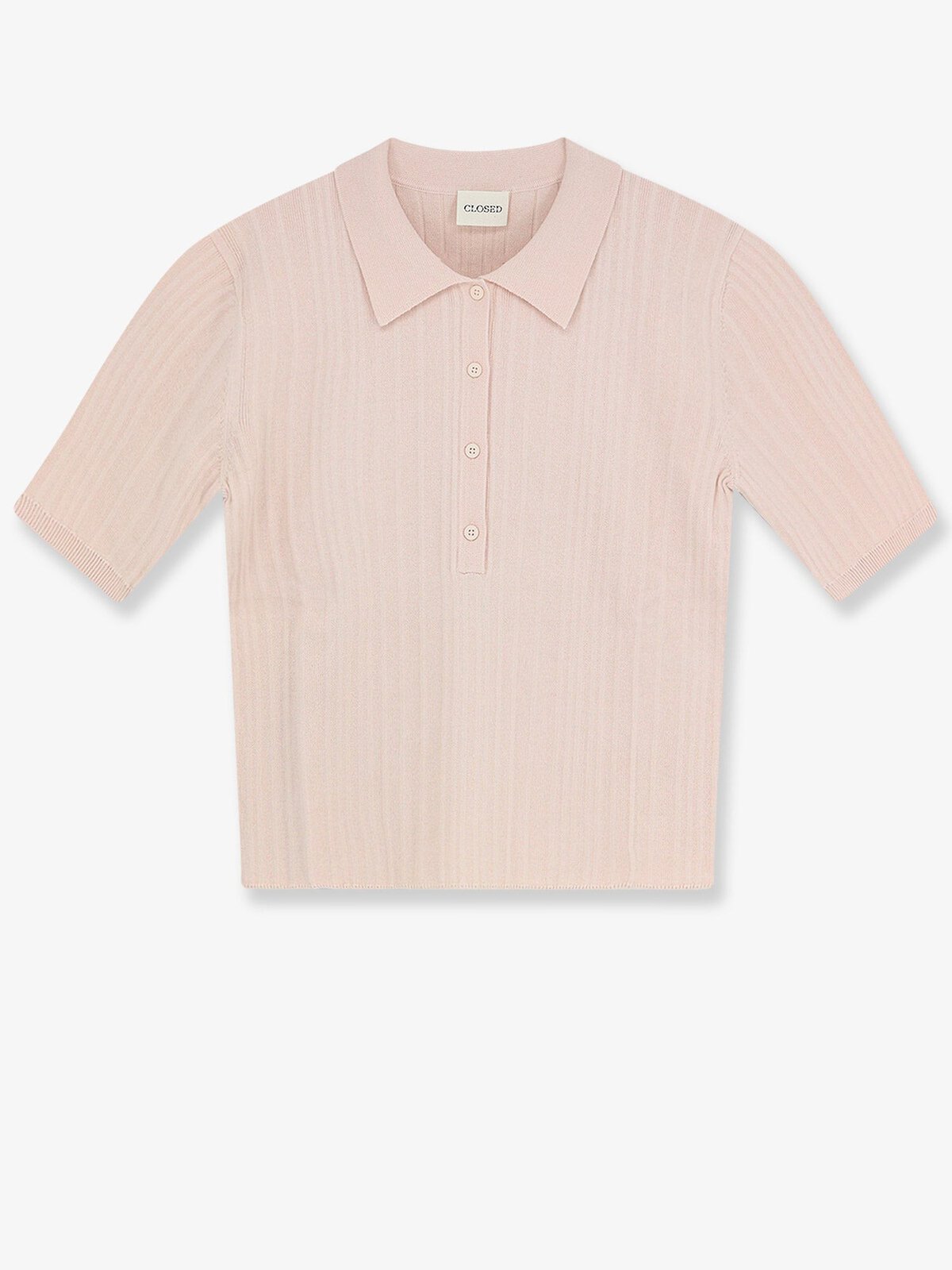 CLOSED Cotton, Cashmere And Wool Polo Shirt