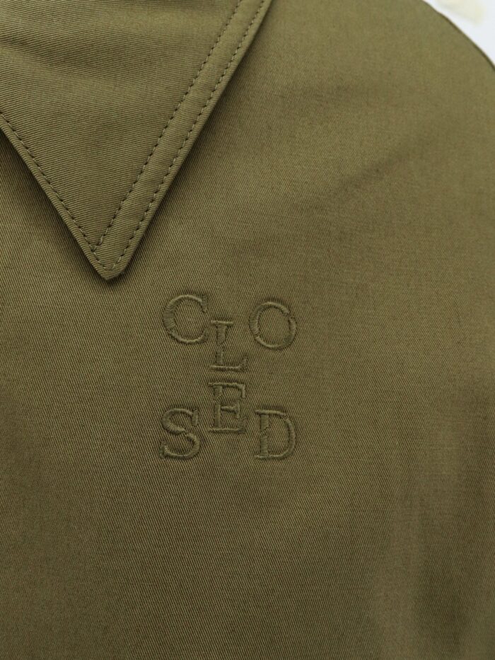 CLOSED Cotton Jacket With Logo Embroidery