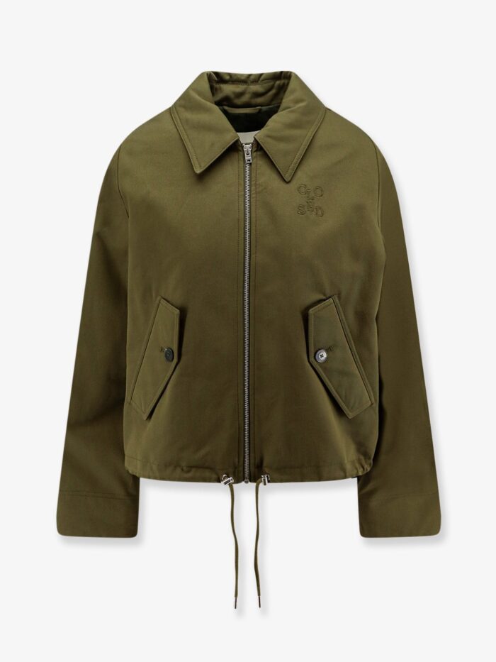 CLOSED Cotton Jacket With Logo Embroidery