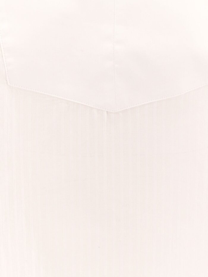 CLOSED Cotton Striped Shirt With Rounded Collar