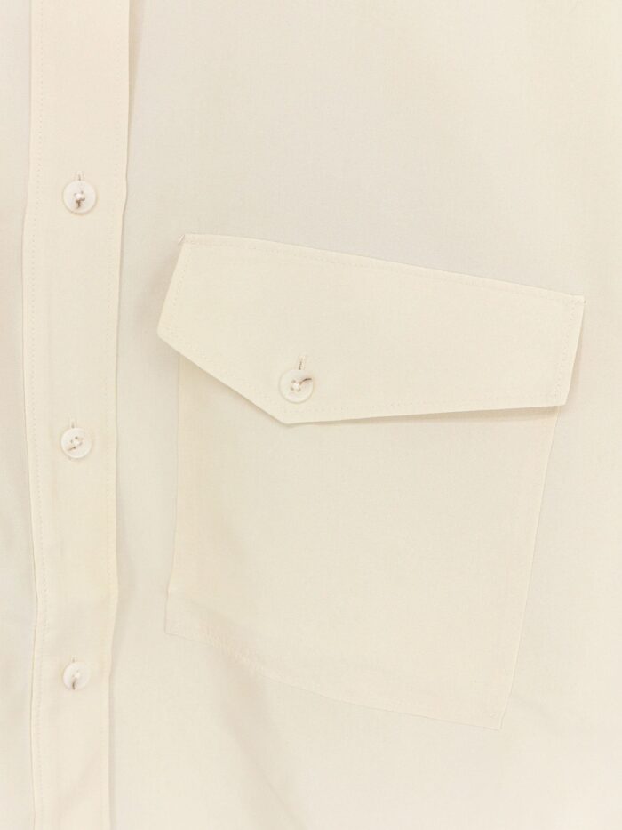 CLOSED Cropped Silk Shirt