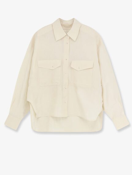 CLOSED Cropped Silk Shirt