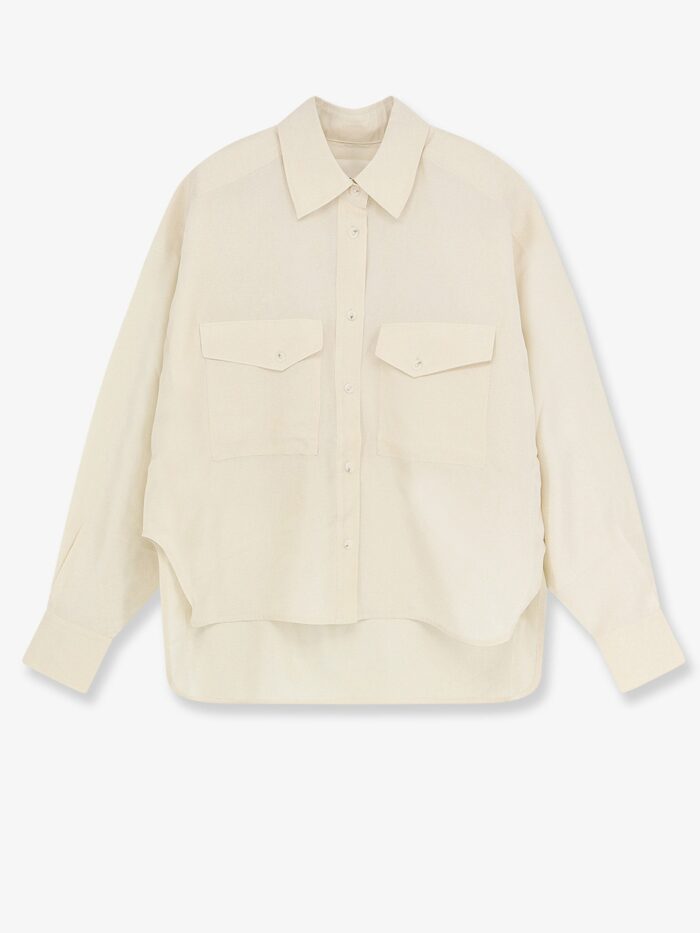 CLOSED Cropped Silk Shirt