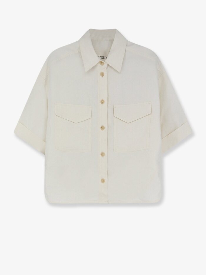 CLOSED Linen And Viscose Shirt