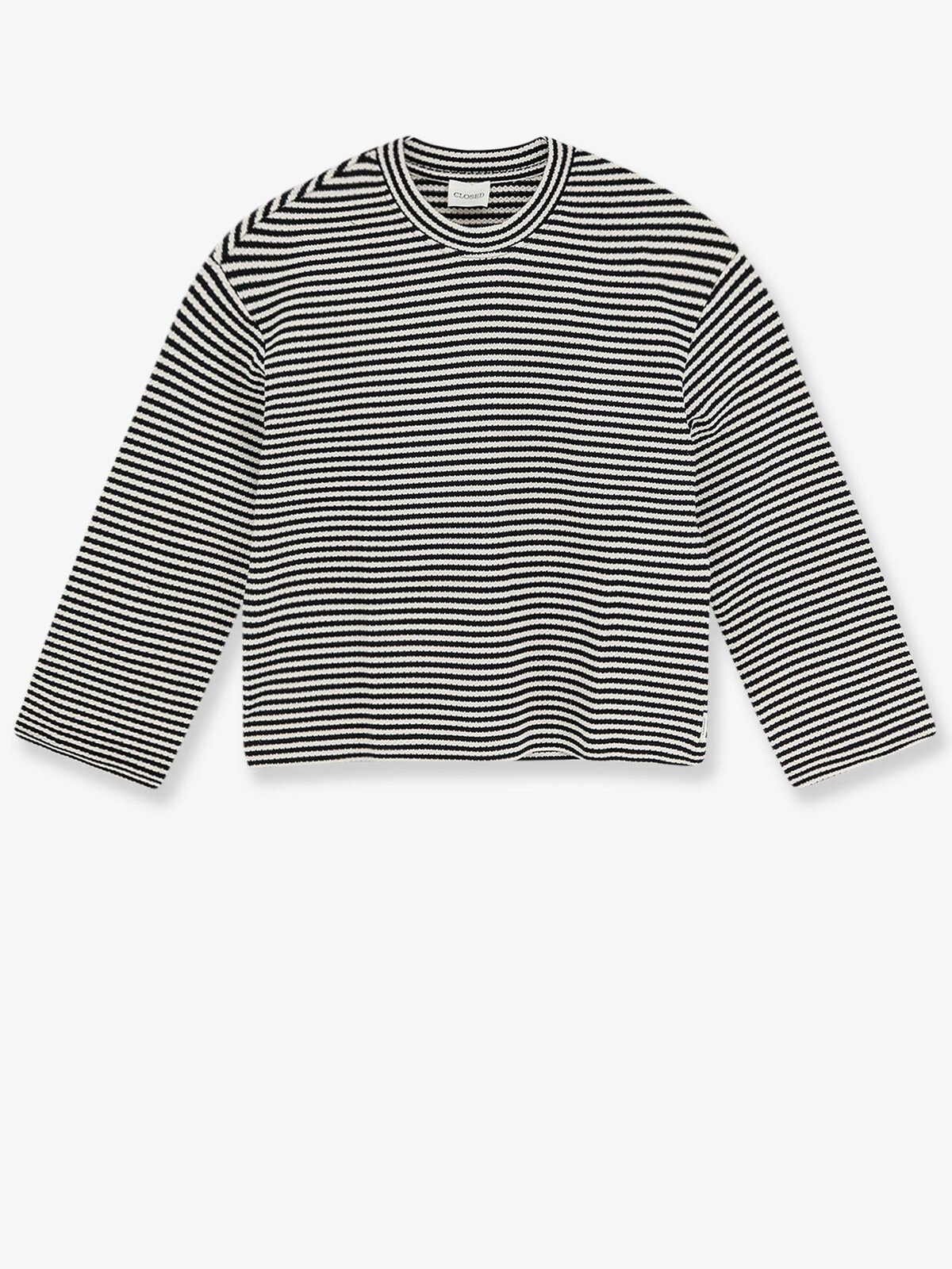 CLOSED Striped Cotton Sweater