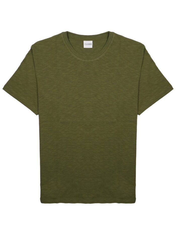 closed t shirt "classic" in cotone CLOSED T-SHIRT "CLASSIC" IN COTONE