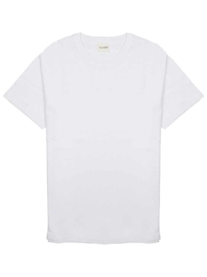 closed t shirt "classic" in cotone CLOSED T-SHIRT "CLASSIC" IN COTONE