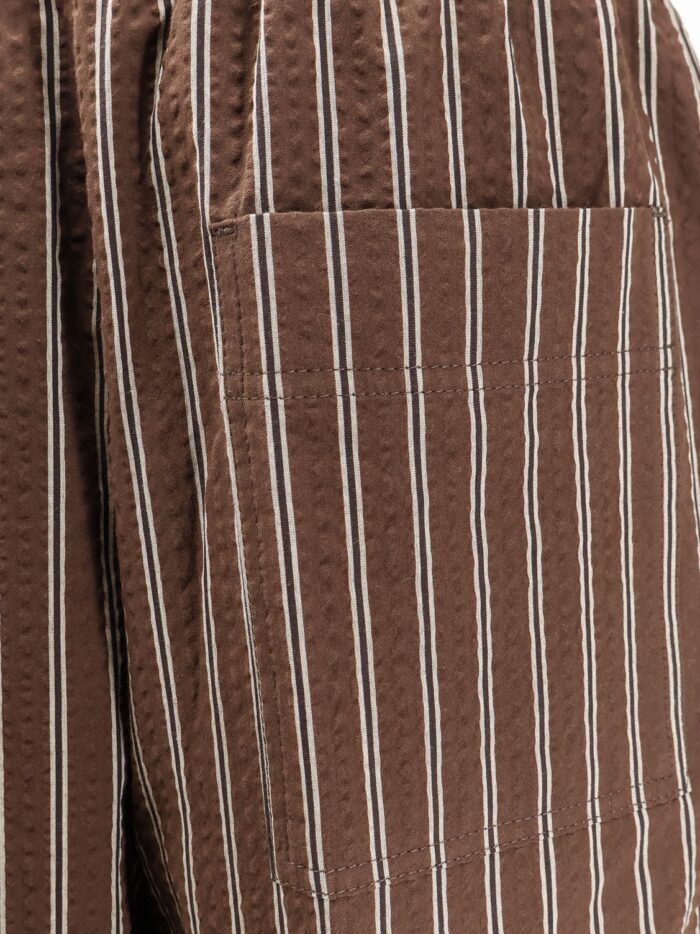 CLOSED Wynston Striped Cotton Trousers