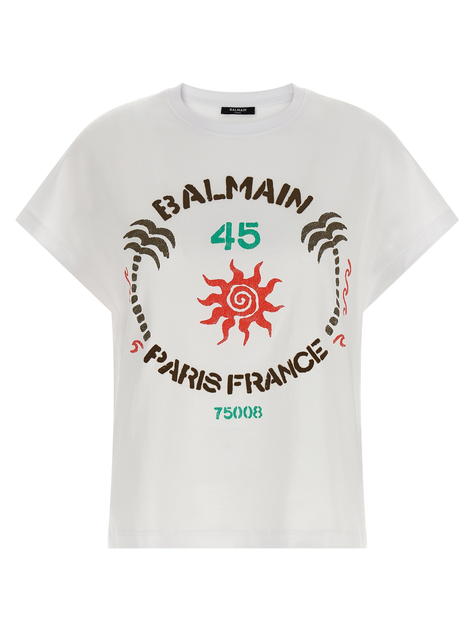 Balmain 'Club 45' Print T-shirt
