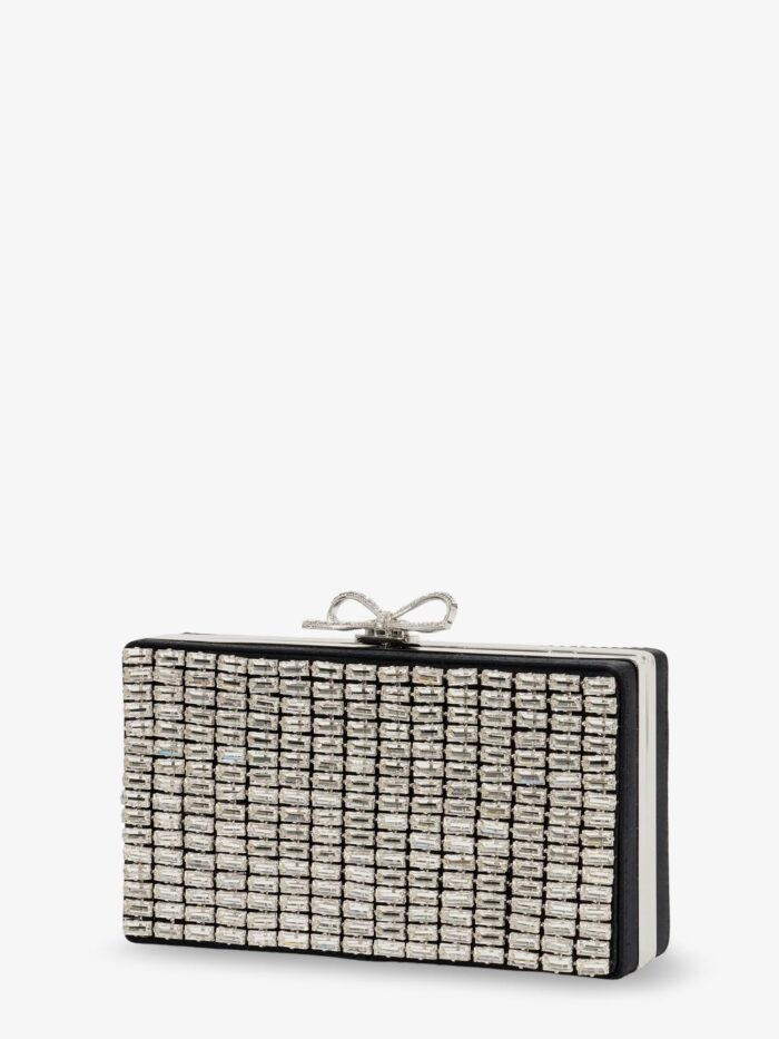 SELF PORTRAIT Clutch Bag With Crystals