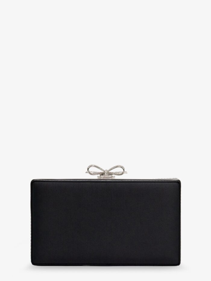 SELF PORTRAIT Clutch Bag With Crystals