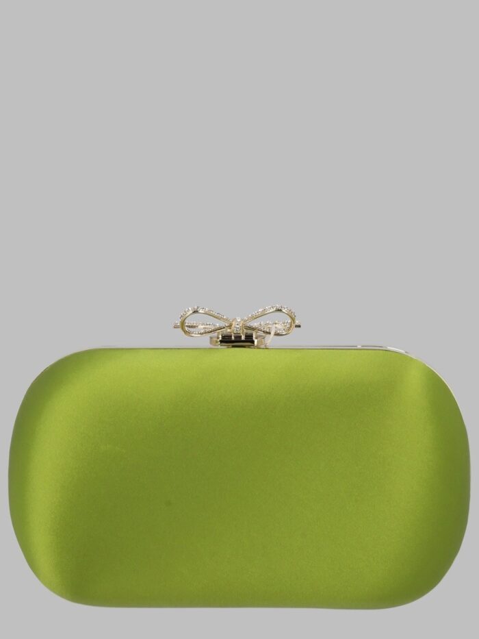 SELF-PORTRAIT Clutch In Raso Con Fiocco
