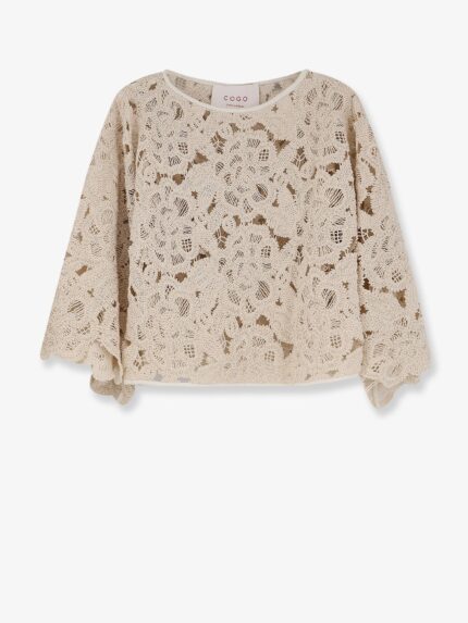CO.GO Cotton Sweater With Embroidery