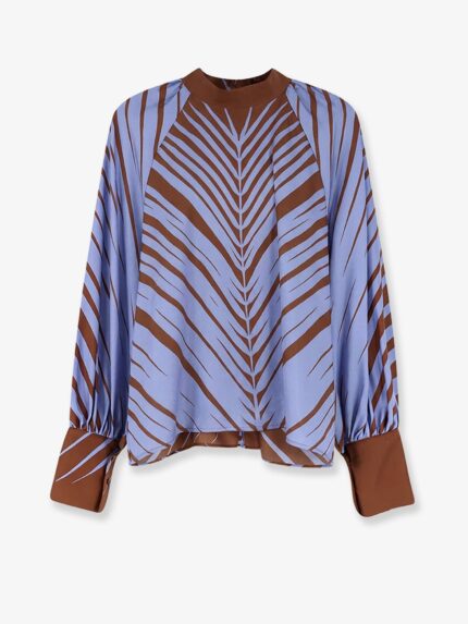 CO.GO Printed Silk Shirt