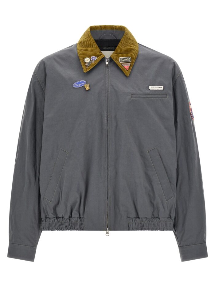 song for the mute 'coach' jacket SONG FOR THE MUTE 'Coach' Jacket