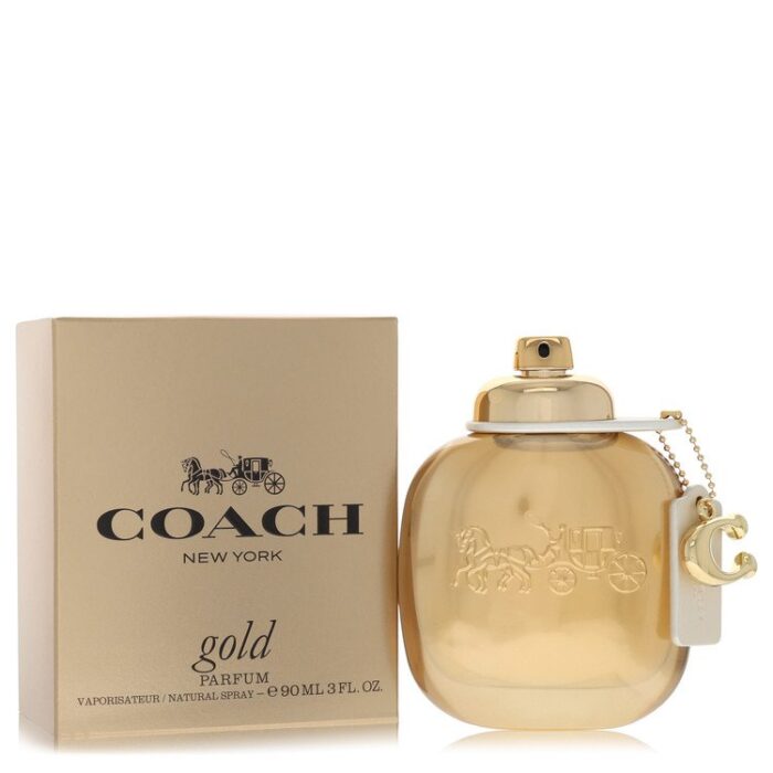 coach gold by coach eau de parfum spray 3 oz Coach Gold By Coach - Eau De Parfum Spray 3 Oz - Image 1