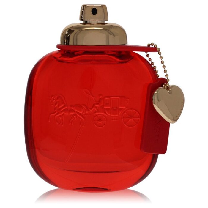 coach love by coach eau de parfum spray (red packaging unboxed) 3 oz Coach Love By Coach - Eau De Parfum Spray (red Packaging Unboxed) 3 Oz - Image 1
