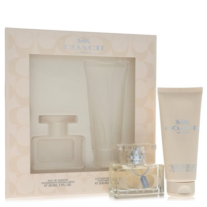Coach Signature By Coach - Gift Set -- 1 Oz  Eau De Parfum Spray  +  3.3 Oz Body Lotion - Image 1