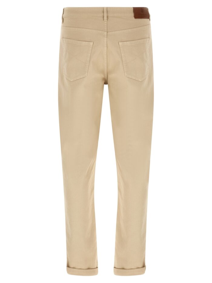 Brunello Cucinelli Coat Of Arms Embroidery Jeans