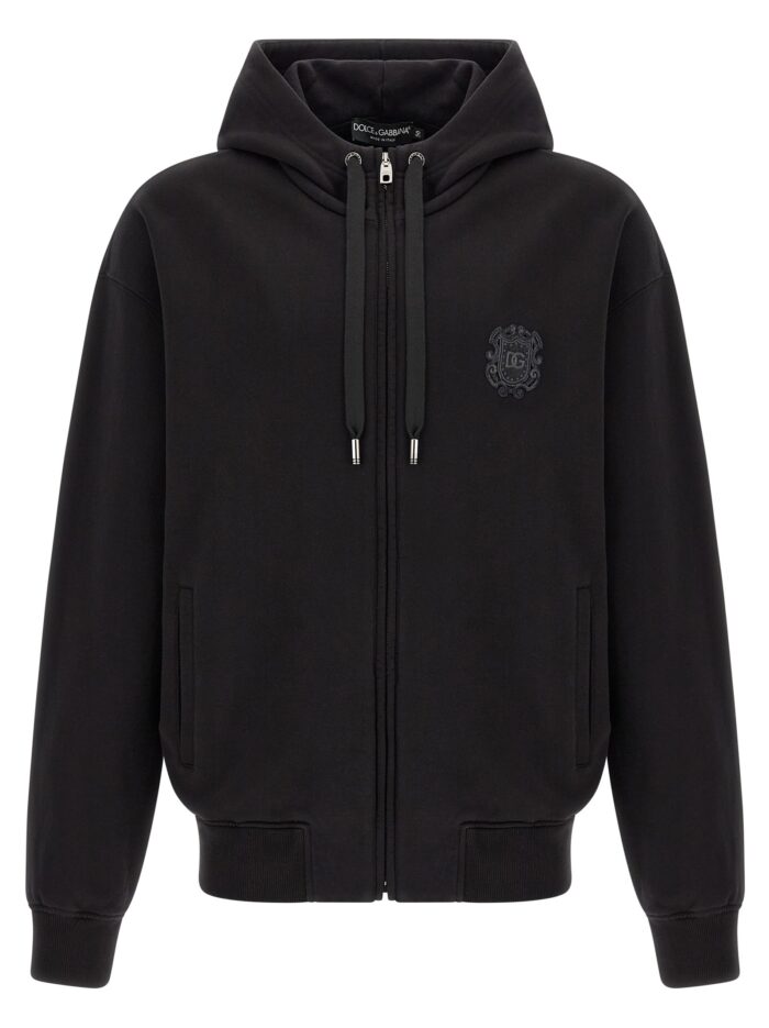 Dolce & Gabbana Coat Of Arms Logo Hoodie