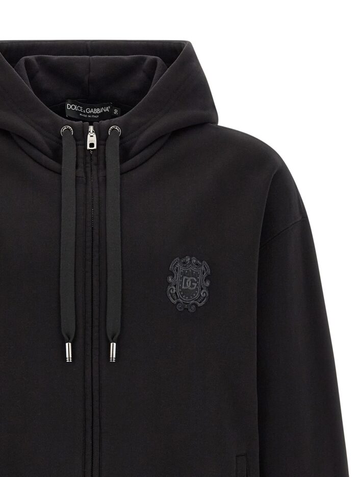 Dolce & Gabbana Coat Of Arms Logo Hoodie