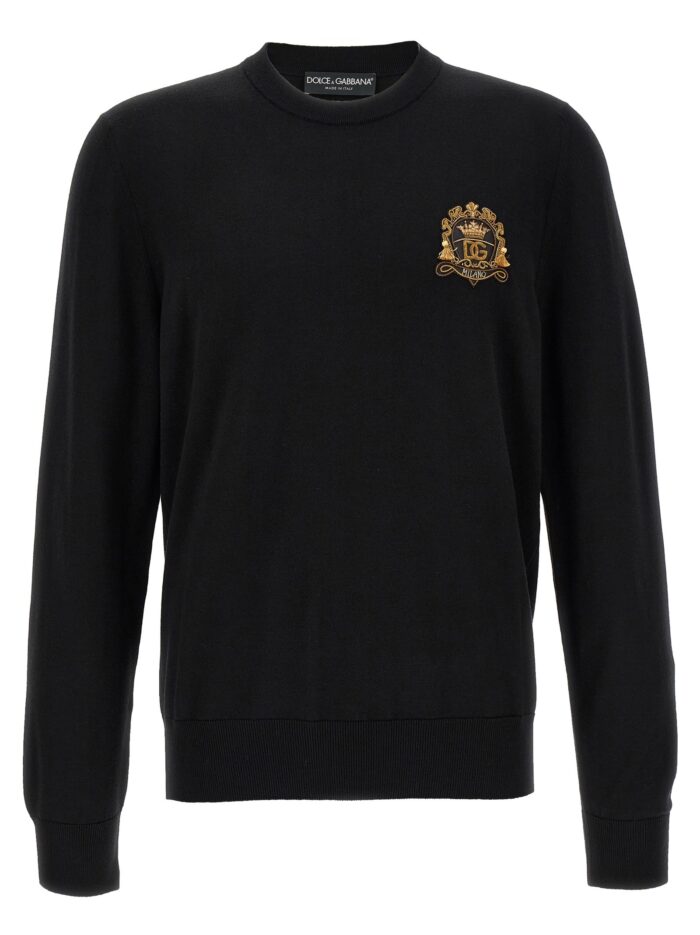 dolce & gabbana coat of arms sweater Dolce & Gabbana Coat Of Arms Sweater