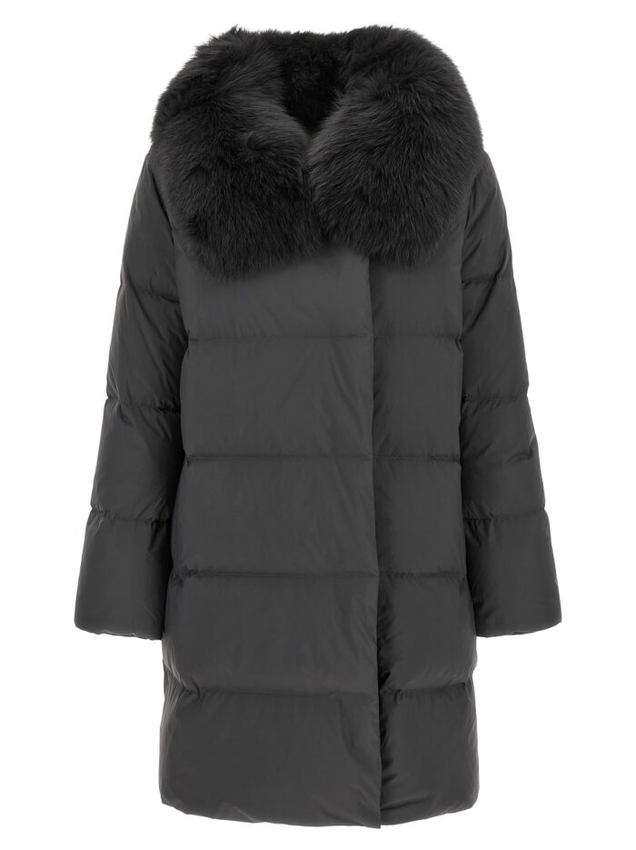 ARMY YVES SALOMON Coat With Mittens