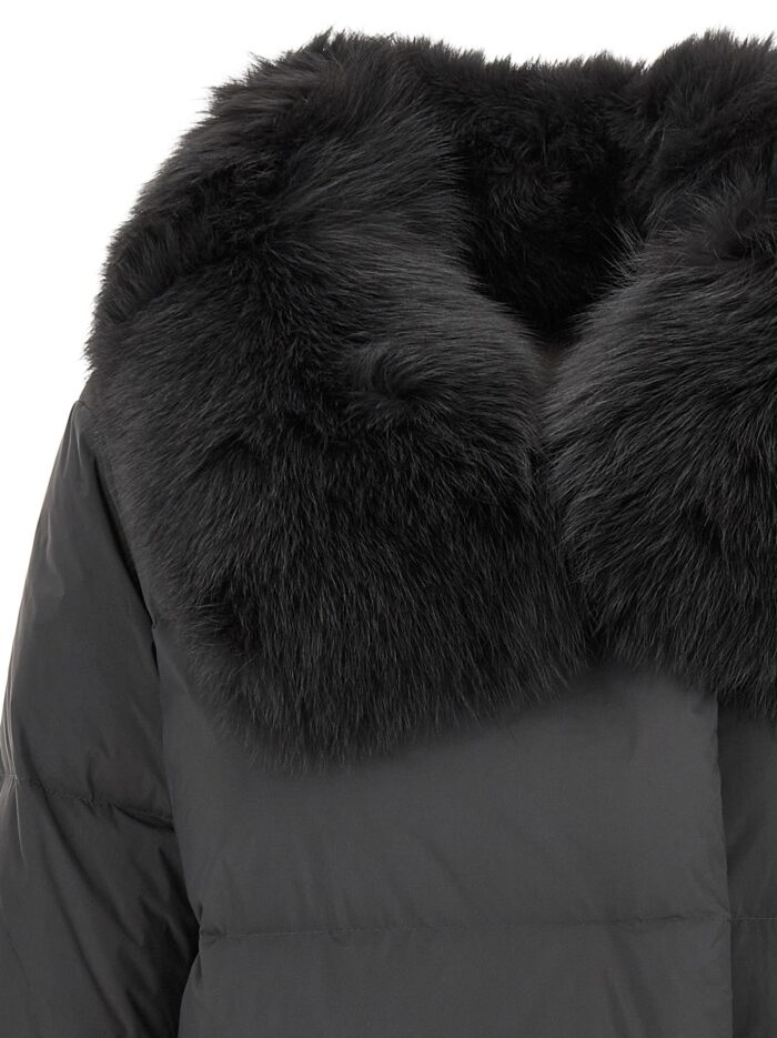 ARMY YVES SALOMON Coat With Mittens