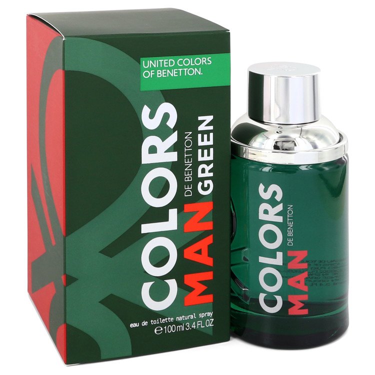 Colors De Benetton Green By Benetton - Eau De Toilette Spray 3.4 Oz