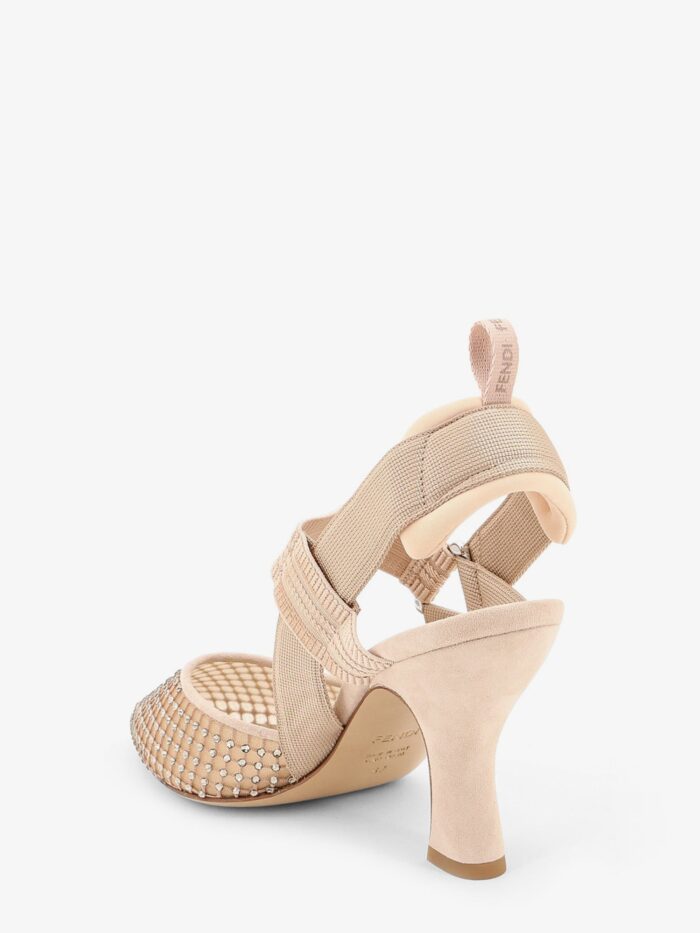 Fendi Colibrì Pumps In Mesh And Suede