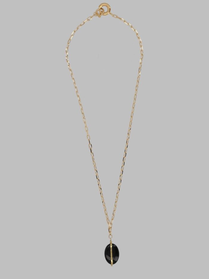 Isabel Marant Collana Con Pendente In Pietra