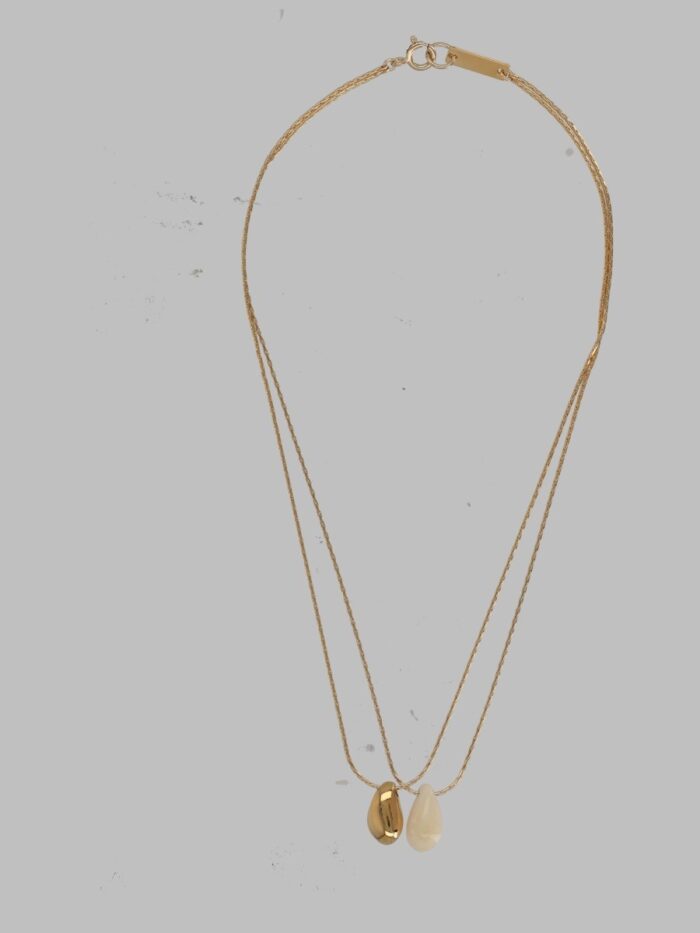 Isabel Marant Collana "imala" Con Doppio Pendente