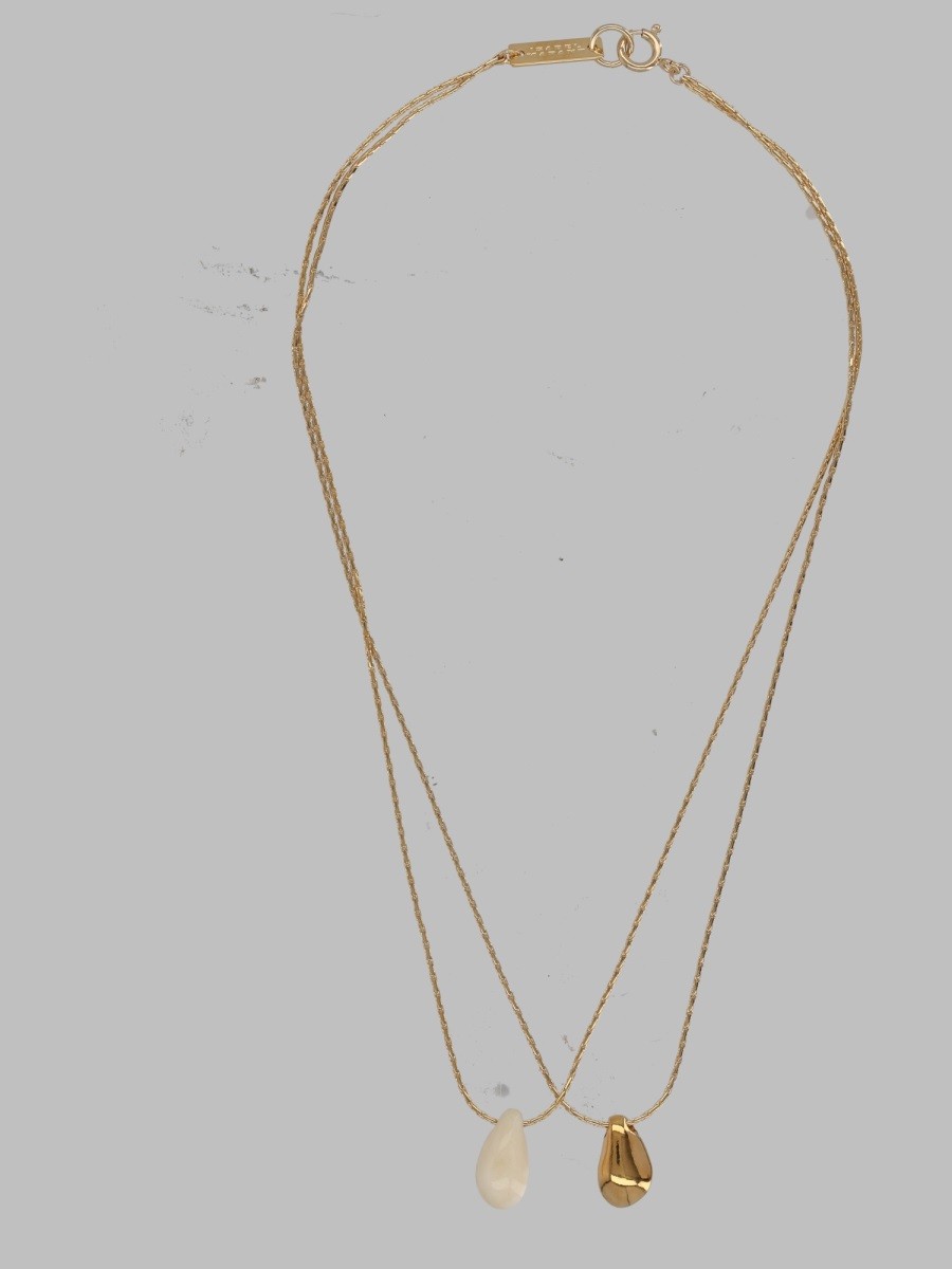 Isabel Marant COLLANA "IMALA" CON DOPPIO PENDENTE