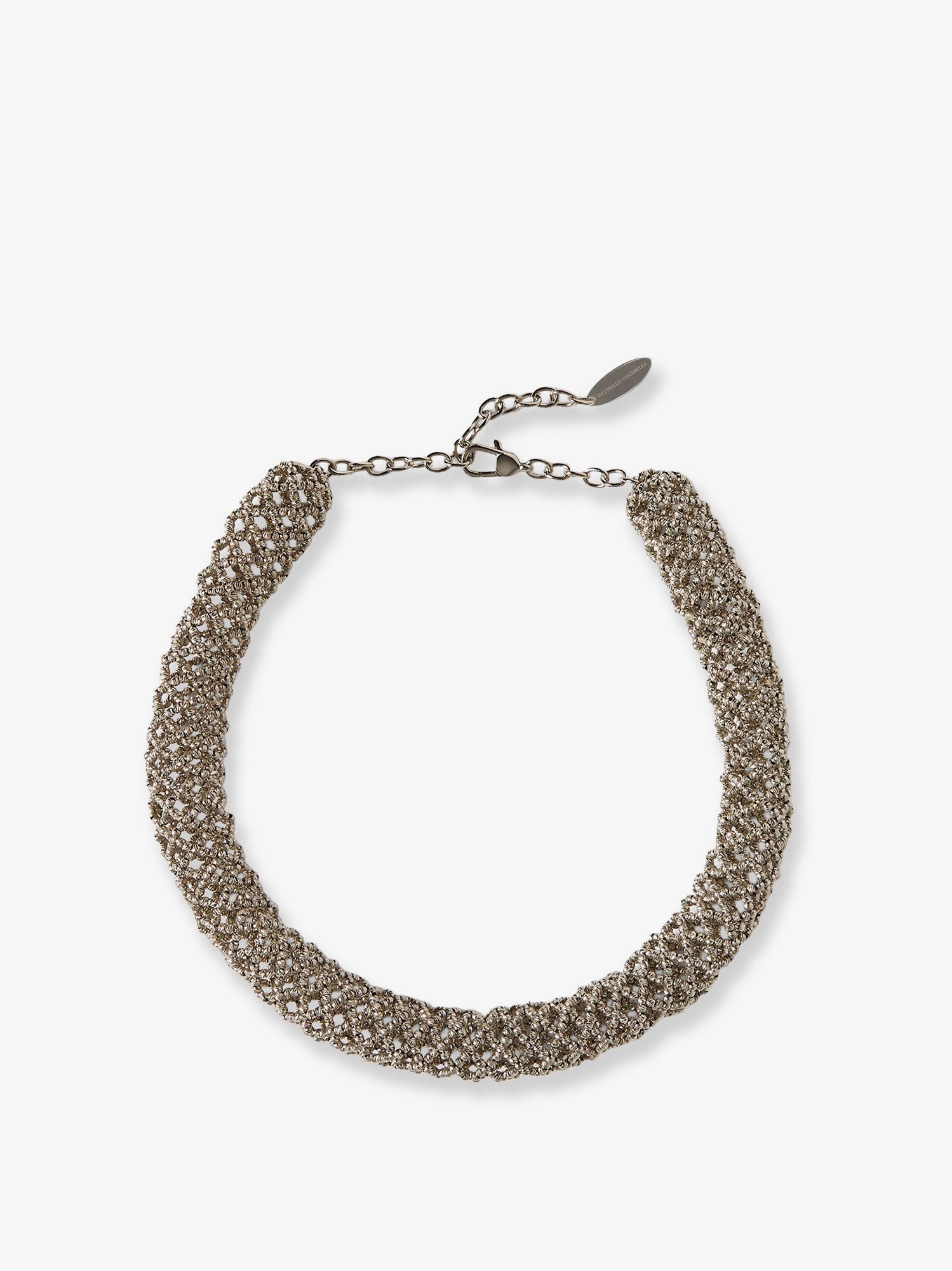 Brunello Cucinelli Collana In Argento Sterling 925