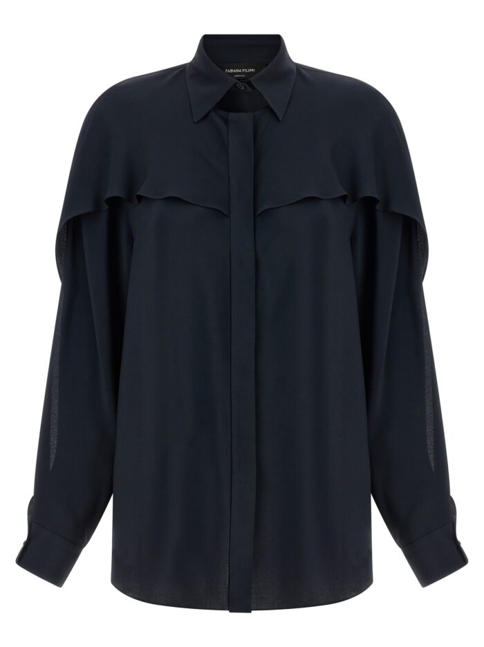fabiana filippi collar detail shirt Fabiana Filippi Collar Detail Shirt