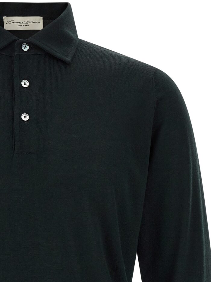 LARMERI STUDIO 'Collo Camicia' Polo Shirt