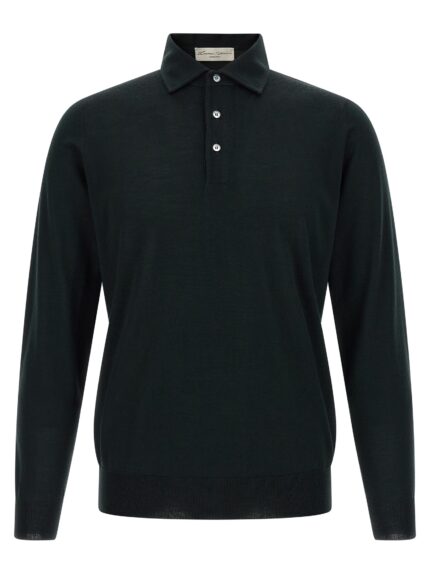 LARMERI STUDIO 'Collo Camicia' Polo Shirt