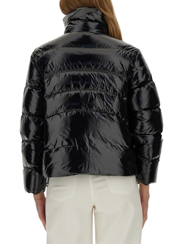 COLMAR ORIGINALS "GLOSSY" DOWN JACKET WITH HIGH COLLAR