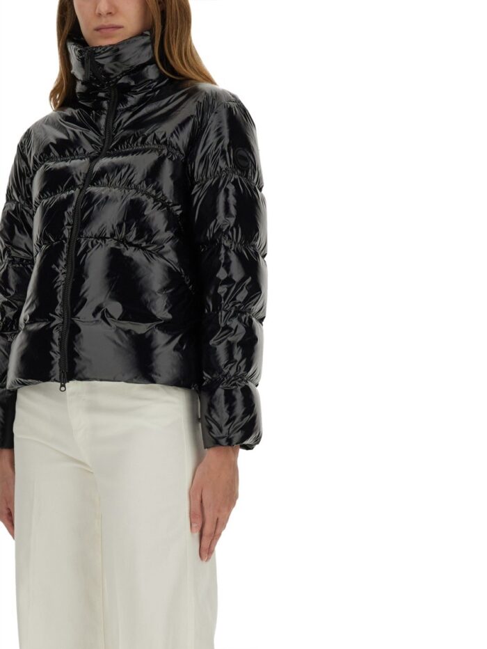 COLMAR ORIGINALS "GLOSSY" DOWN JACKET WITH HIGH COLLAR