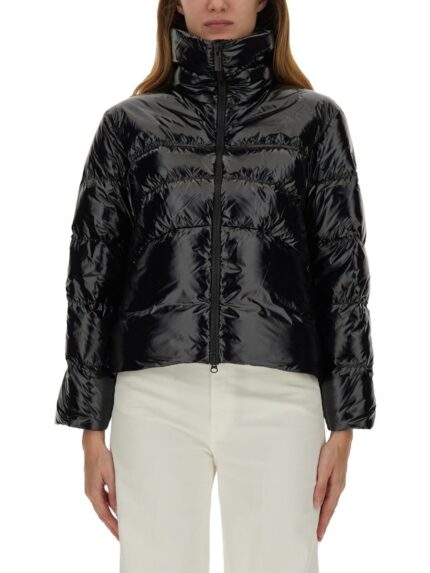 COLMAR ORIGINALS "GLOSSY" DOWN JACKET WITH HIGH COLLAR