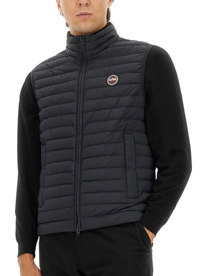 COLMAR ORIGINALS LIGHTWEIGHT DOWN VEST WITH DRAWSTRING