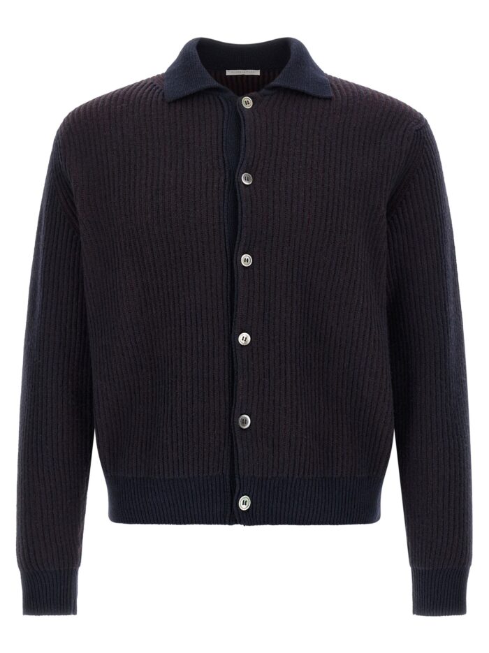 oliver lattughi color block cardigan OLIVER LATTUGHI Color-block Cardigan